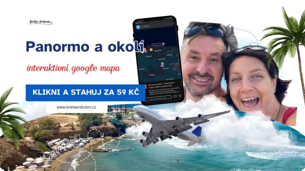 Interaktivní google mapa Panormo a okolí